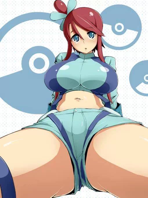 skyla (pokemon and 1 more) drawn by torathi