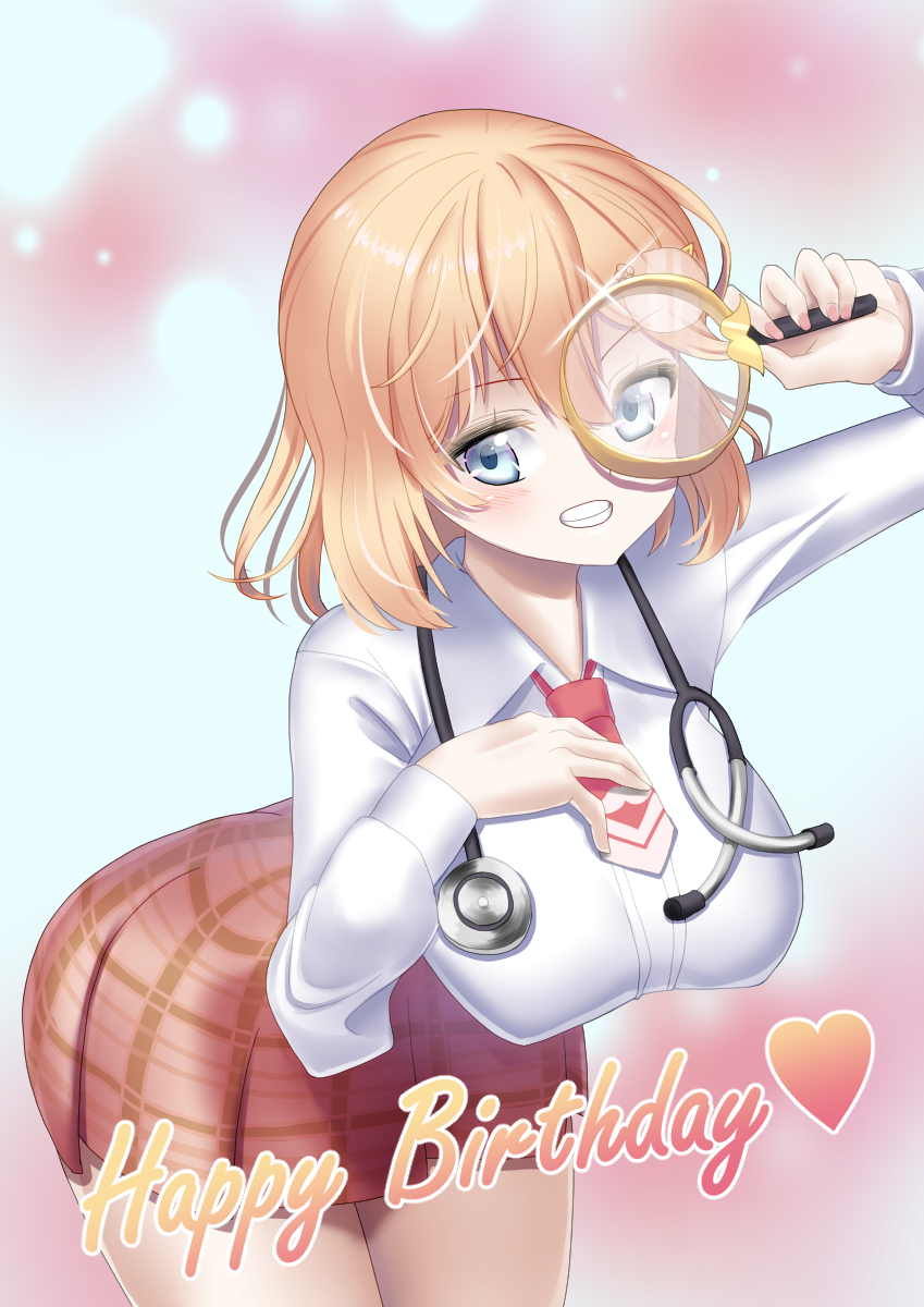 watson amelia (hololive and 1 more) drawn by mochiya_verbeta