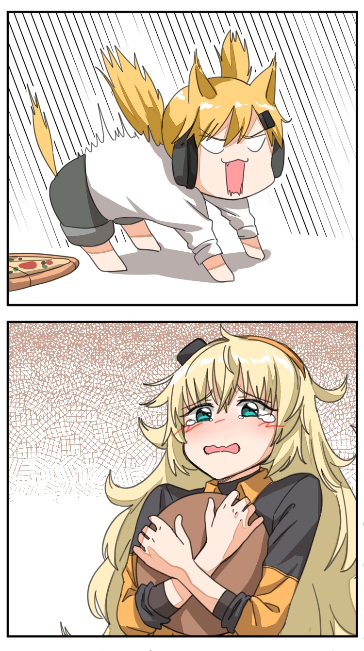 idw and s.a.t.8 (girls' frontline) drawn by dulldull