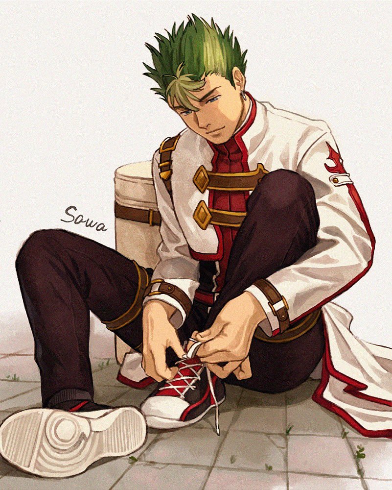 kevin graham (eiyuu densetsu and 1 more) drawn by sawaponu3