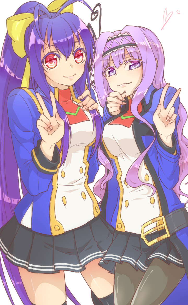 mai natsume and kajun faycott (blazblue and 1 more) drawn by ayanya