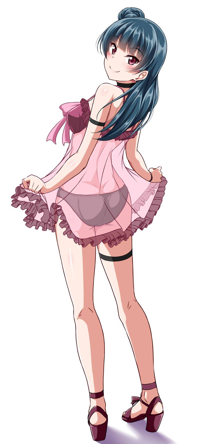 tsushima yoshiko (love live! and 1 more) drawn by yopparai_oni