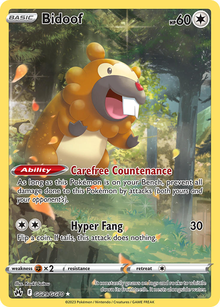 bidoof (pokemon and 1 more) drawn by saitou_kouki