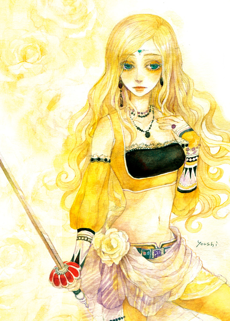 celes chere (final fantasy and 1 more) drawn by youshi