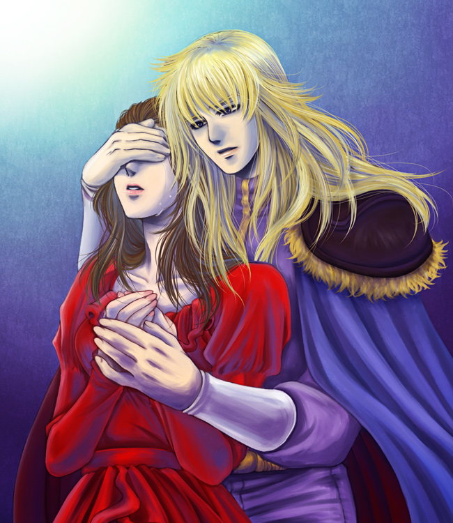 shin and yuria (hokuto no ken) drawn by miyabi_(run)