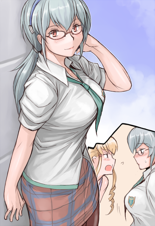 suigintou, makinami mari illustrious, and shinku (neon genesis evangelion and 3 more) drawn by tsuda_nanafushi