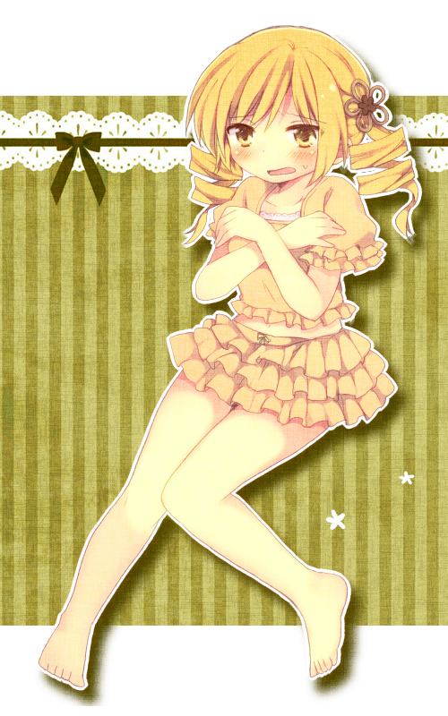 tomoe mami (mahou shoujo madoka magica) drawn by matsusaka_gyuu