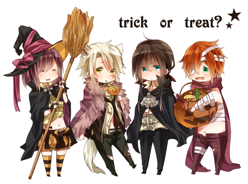 lenalee lee, allen walker, kanda yuu, and lavi (d.gray-man) drawn by maki_(lovyu)