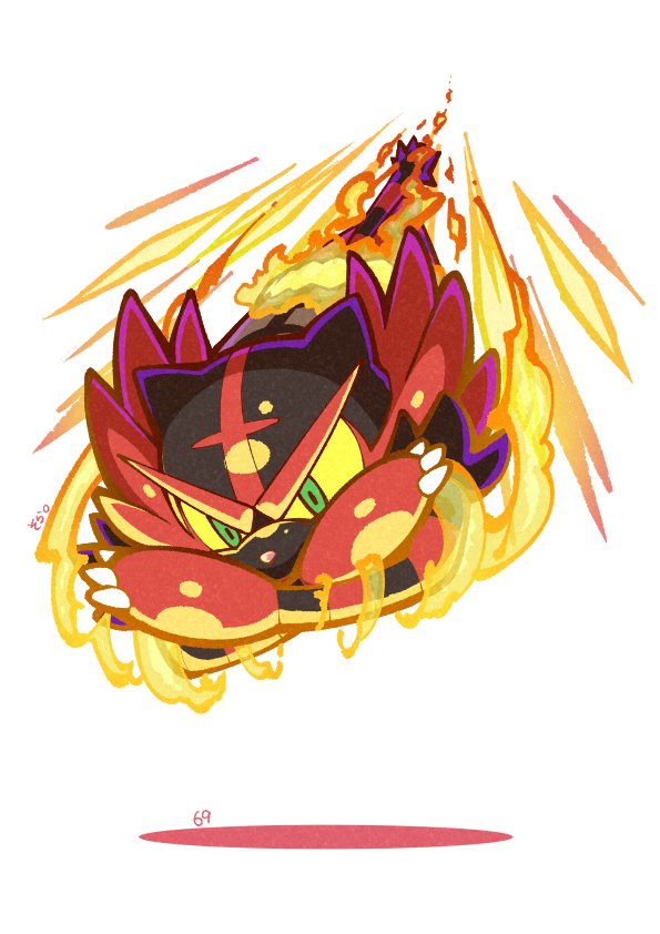 incineroar (pokemon and 1 more) drawn by 04sora40