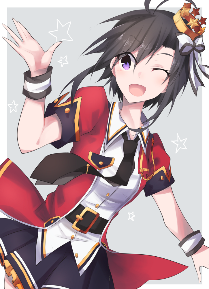 kikuchi makoto (idolmaster and 2 more) drawn by sasa_onigiri