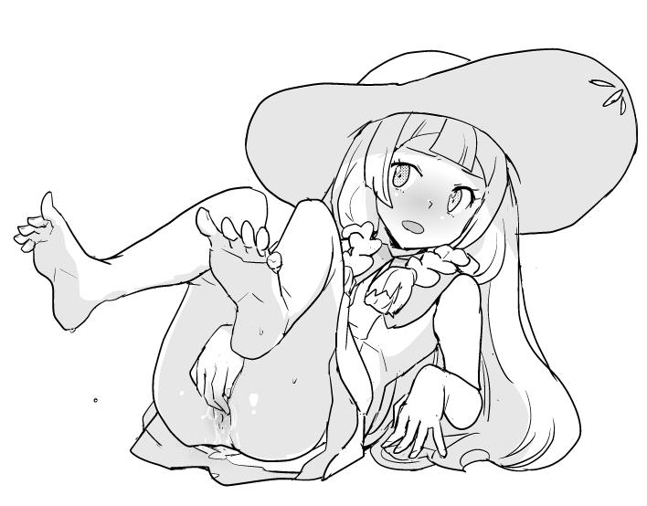lillie (pokemon and 1 more) drawn by heriyama
