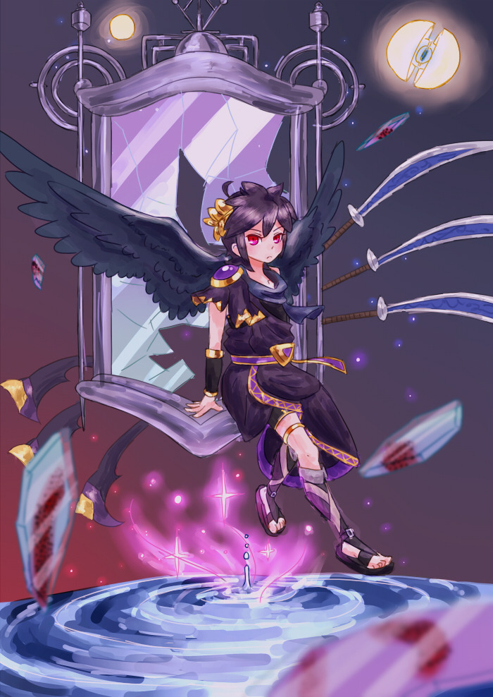 dark pit (kid icarus and 1 more) drawn by aonori106
