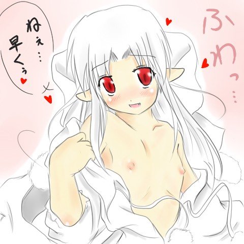 white len (tsukihime and 1 more) drawn by darusu