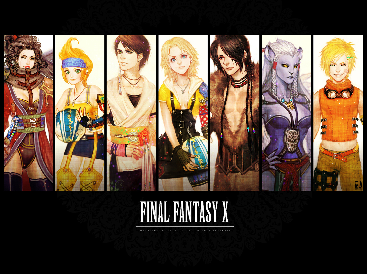 final fantasy 10 characters