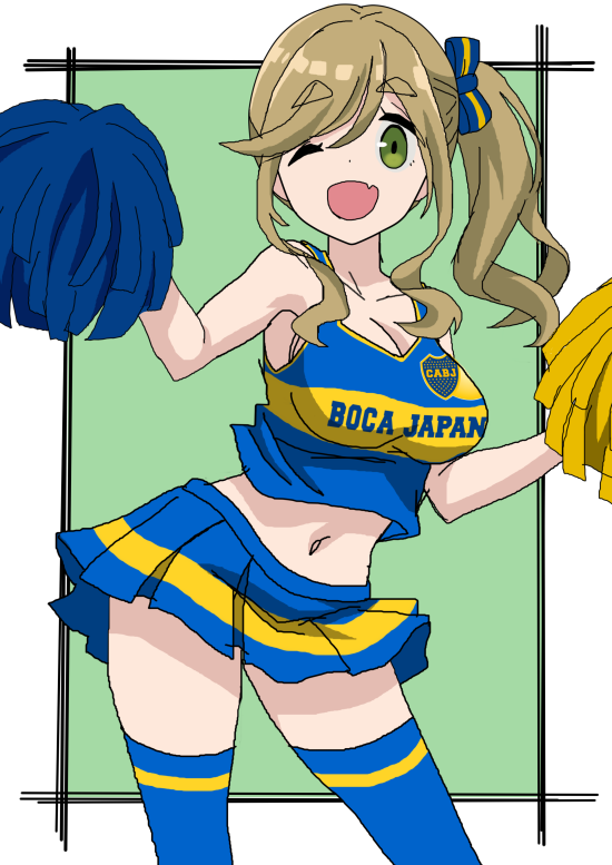 inuyama aoi (yurucamp and 1 more) drawn by riokasen