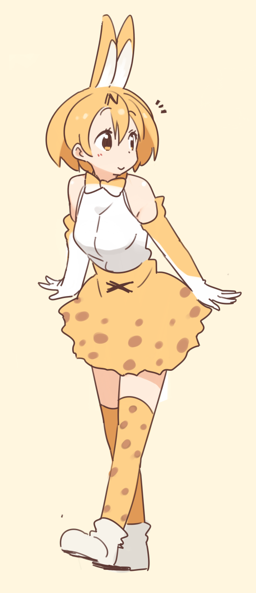 serval (kemono friends) drawn by kasa_list