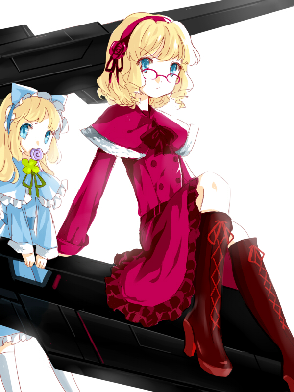 alice margatroid and shanghai doll (touhou) drawn by reeh_(yukuri130)