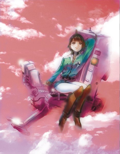 asuna elmarit (gundam and 1 more) drawn by mikimoto_haruhiko