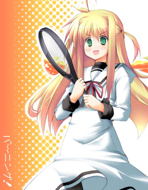 arisa bunnings (lyrical nanoha and 1 more) drawn by utsurogi_angu