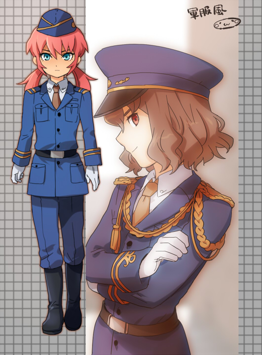 kirino ranmaru and shindou takuto (inazuma eleven and 1 more) drawn by mizuhara_aki