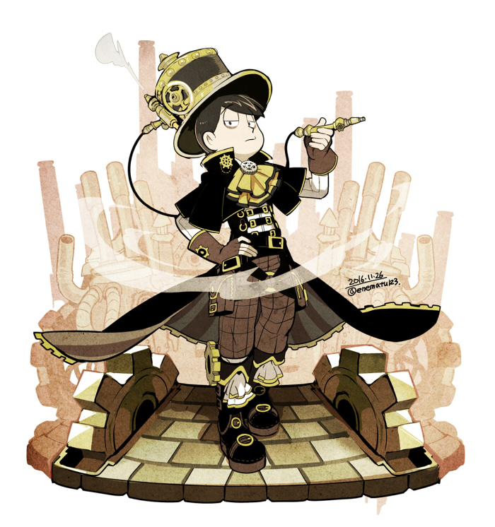 atsushi (osomatsu and 1 more) drawn by garara382