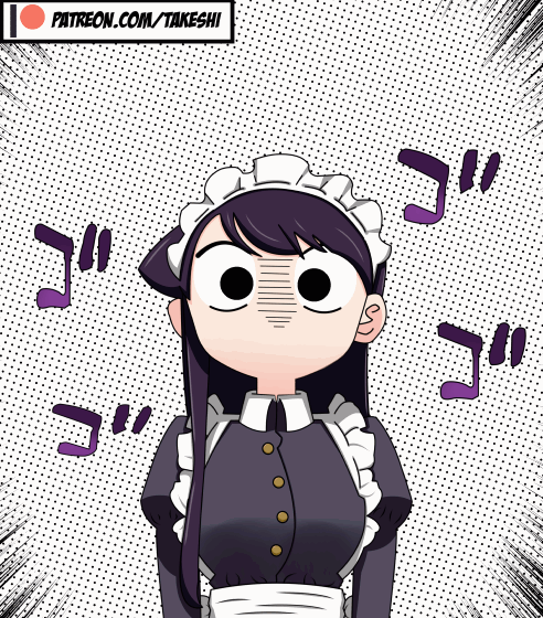 komi shouko (jojo no kimyou na bouken and 1 more) drawn by takeshi~