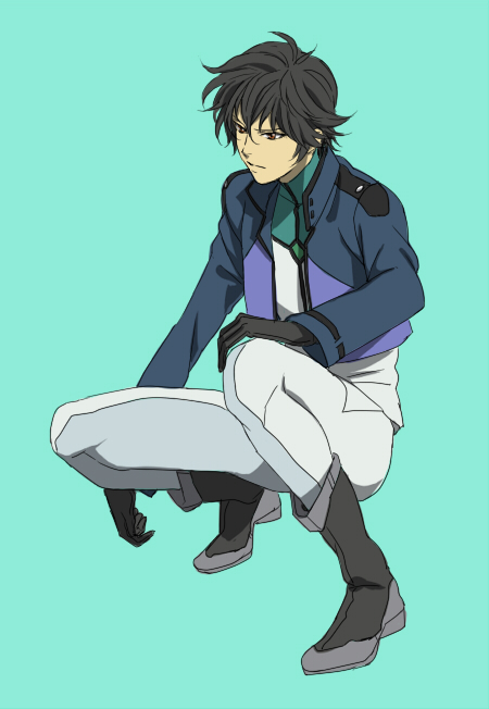 setsuna f. seiei (gundam and 1 more) drawn by sakatsuki