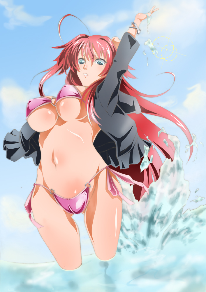 rias gremory (high school dxd) drawn by tsu_chi_miyuki