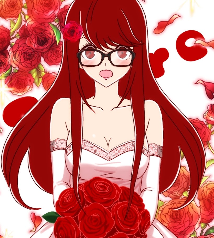 yoshizawa sumire (persona and 2 more) drawn by akegoro_s2