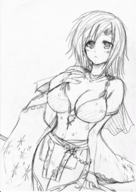 rydia (final fantasy and 1 more) drawn by yasakani_an