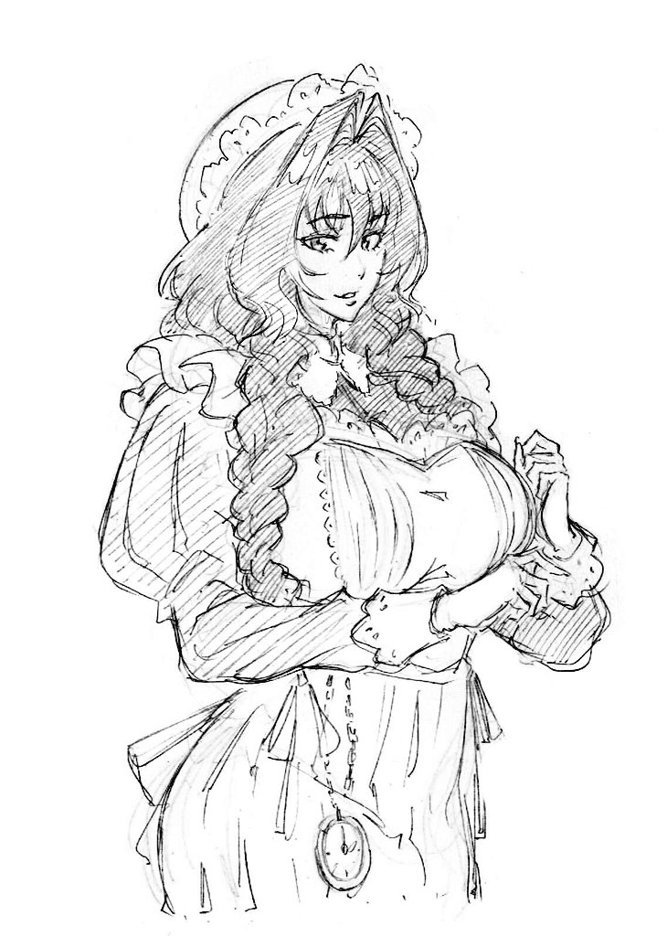 ouro kronii (hololive and 1 more) drawn by rakusakugk