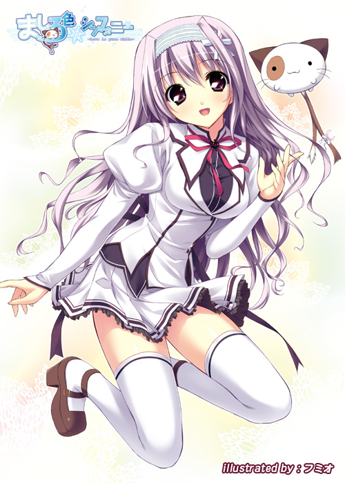 pan-nya and amaha miu (mashiroiro symphony) drawn by fumio_(ura_fmo)