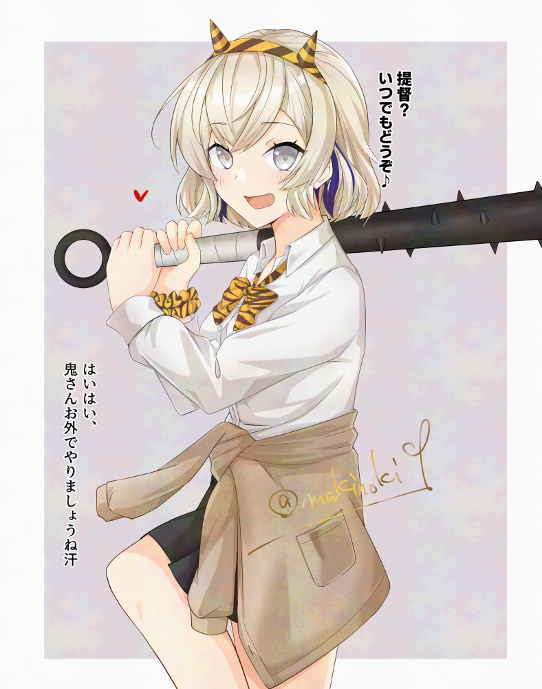 gloire and gloire kai (kantai collection) drawn by makinoki