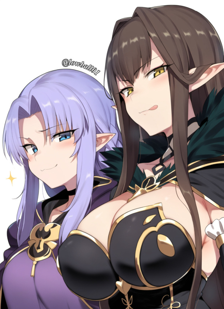 medea and semiramis (fate and 1 more) drawn by lowball01