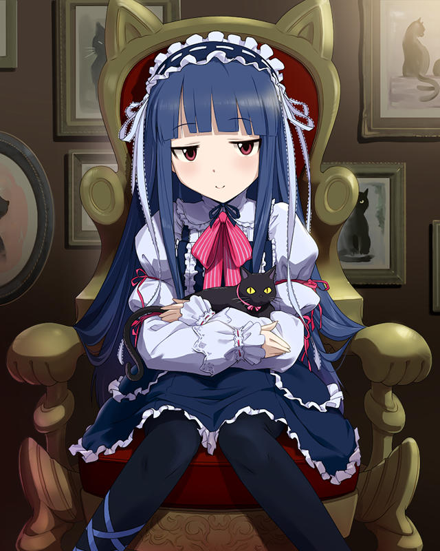 sajo yukimi and pero (idolmaster and 1 more)