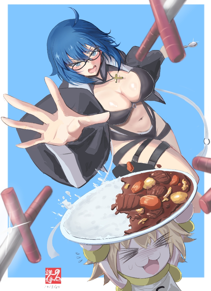 ciel, neco-arc, and mysterious executor c.i.e.l (fate and 3 more) drawn by tetsu_no_samurai