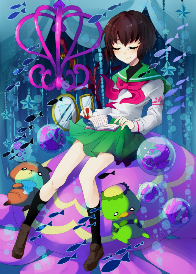 oginome ringo (mawaru penguindrum) drawn by neko-san_(dim.dream)