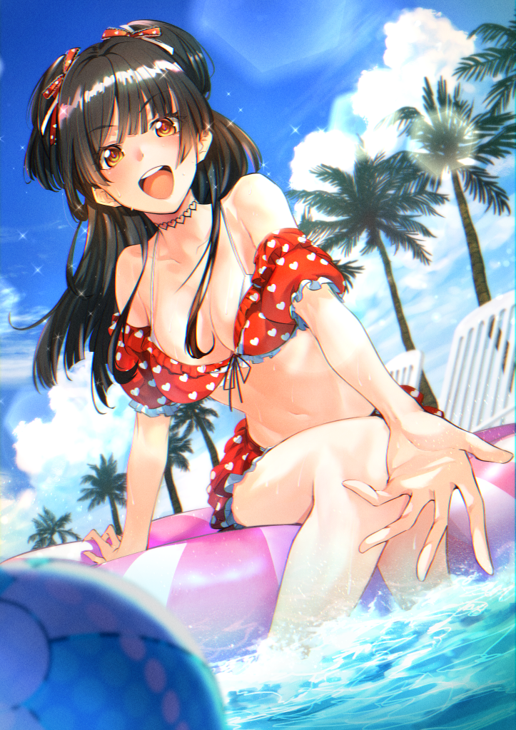 mayuzumi fuyuko (idolmaster and 1 more) drawn by fuji_taku