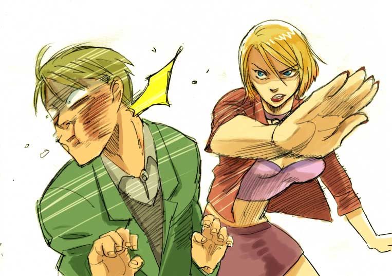 james sunderland and maria (silent hill and 1 more)