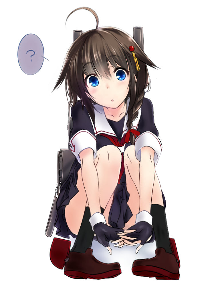 shigure and shigure kai ni (kantai collection) drawn by kawagishi_keitarou