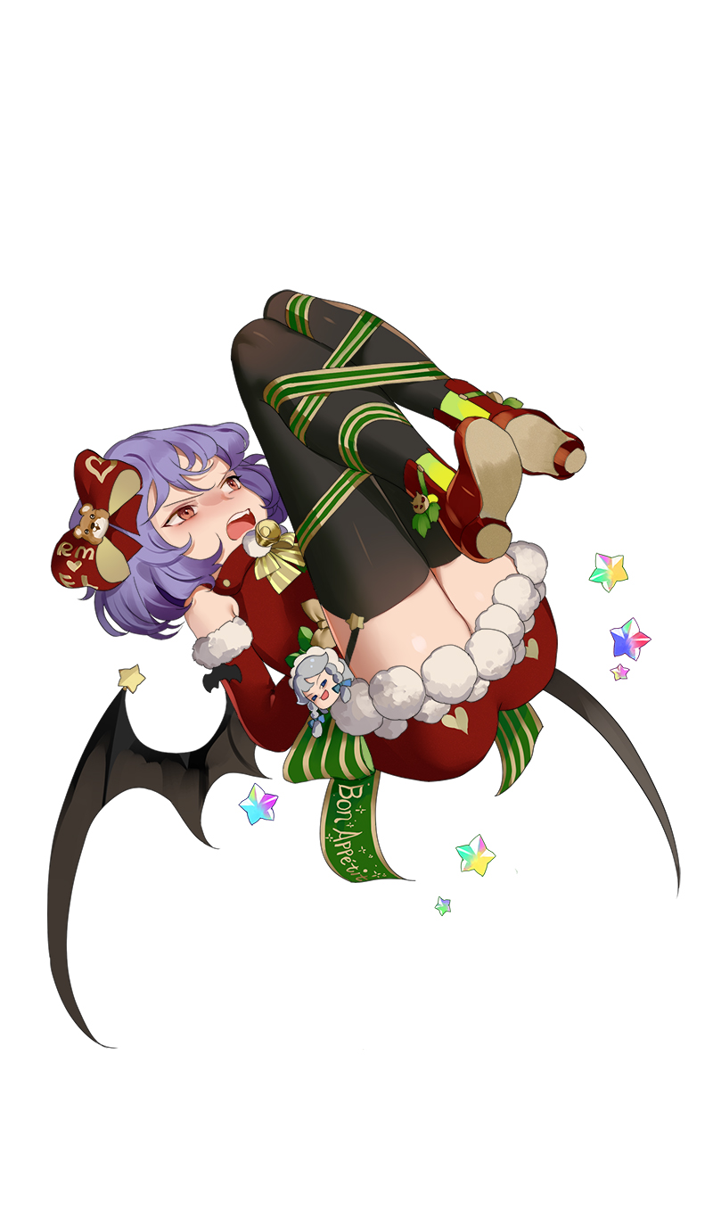 remilia scarlet and izayoi sakuya (touhou) drawn by reeh_(yukuri130)