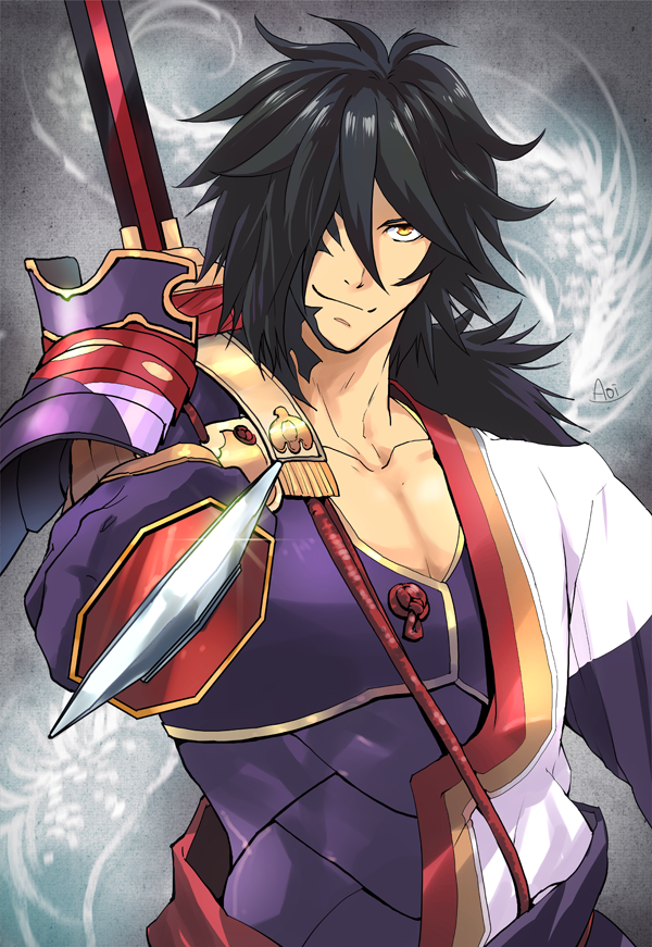 rokurou rangetsu (tales of and 1 more) drawn by aoi_popopo
