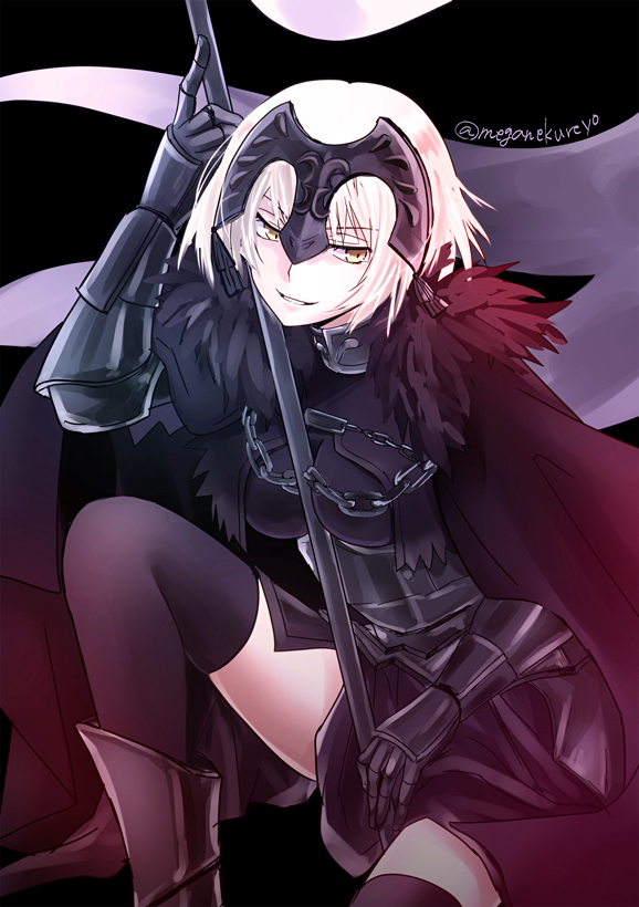 jeanne d'arc alter (fate and 1 more) drawn by omizu_(omz)