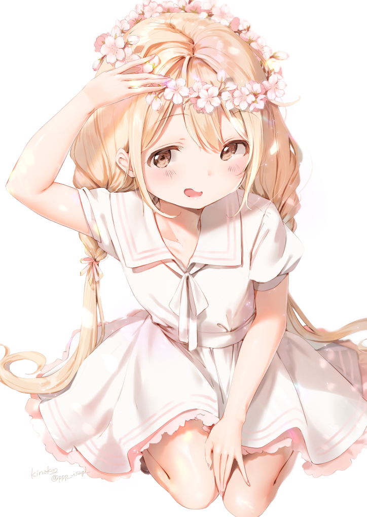 futaba anzu (idolmaster and 1 more) drawn by kinako_(shiratama_mochi)