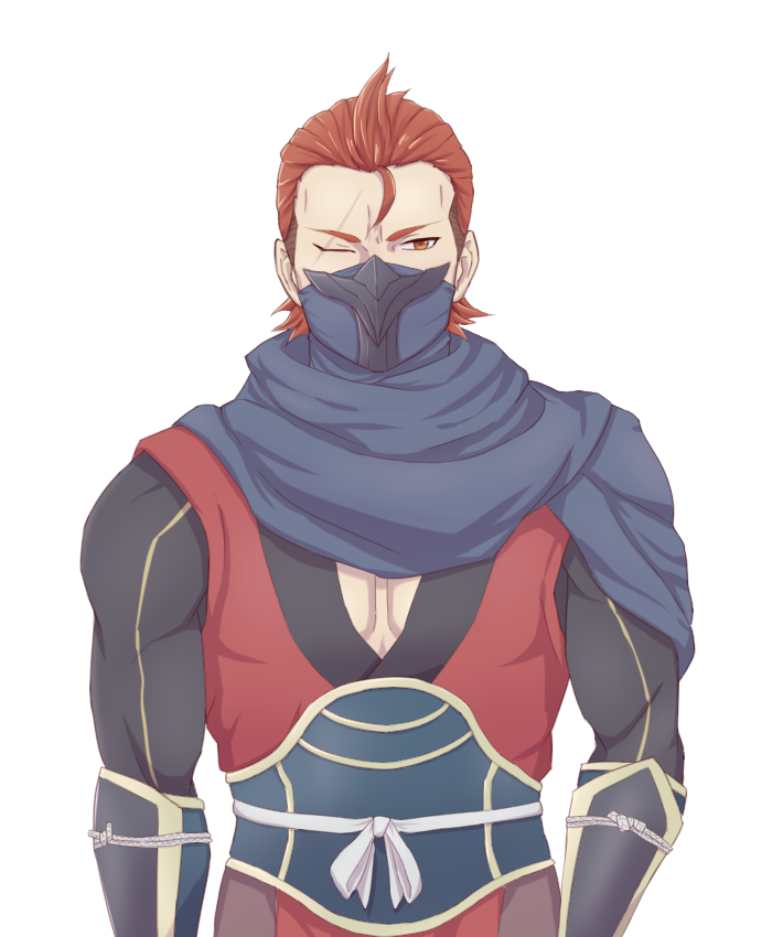 saizo (fire emblem and 2 more) drawn by wasabi_kame