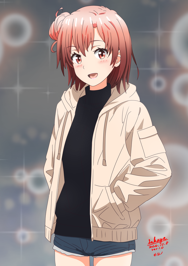 yuigahama yui (yahari ore no seishun lovecome wa machigatteiru.) drawn by sakayaya