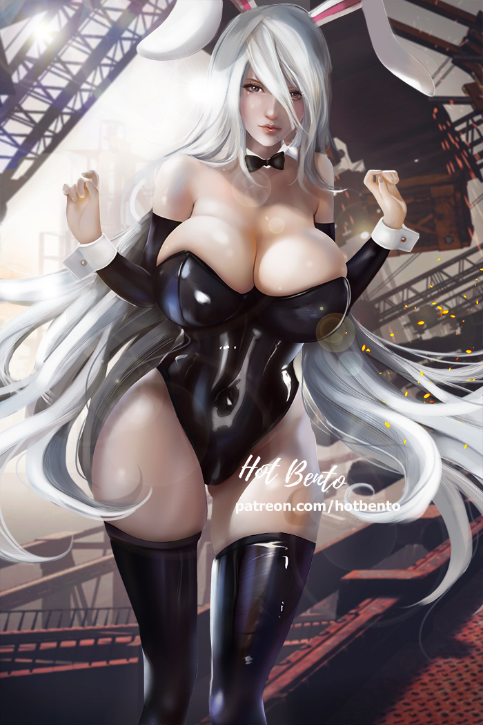a2 (nier and 1 more) drawn by hot_bento