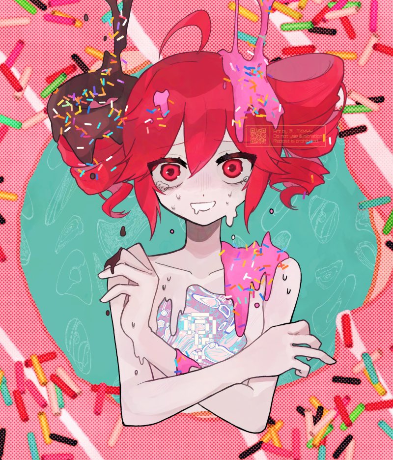 kasane teto (utau and 2 more) drawn by takamiya_yuu