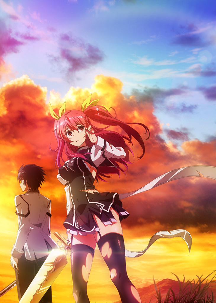 stella vermillion and kurogane ikki (rakudai kishi no cavalry)