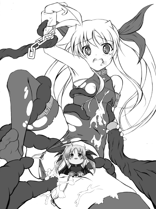 fate testarossa (lyrical nanoha and 1 more) drawn by kunon